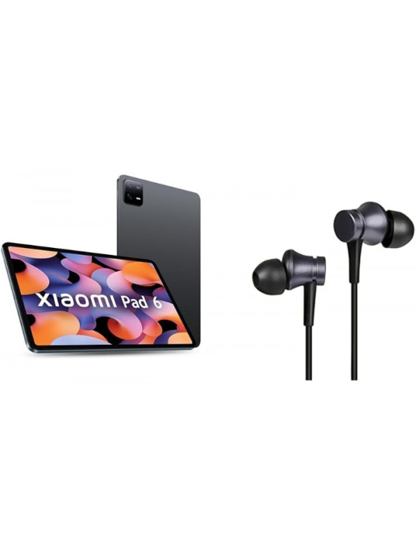Xiaomi Pad 6| Qualcomm Snapdragon 870| 144Hz Refresh Rate| 6GB, 128GB| 2.8K+ Display (11-inch/27.81cm)|1 Billion Colours| Dolby Vision Atmos| Quad Speakers| Wi-Fi| Gray